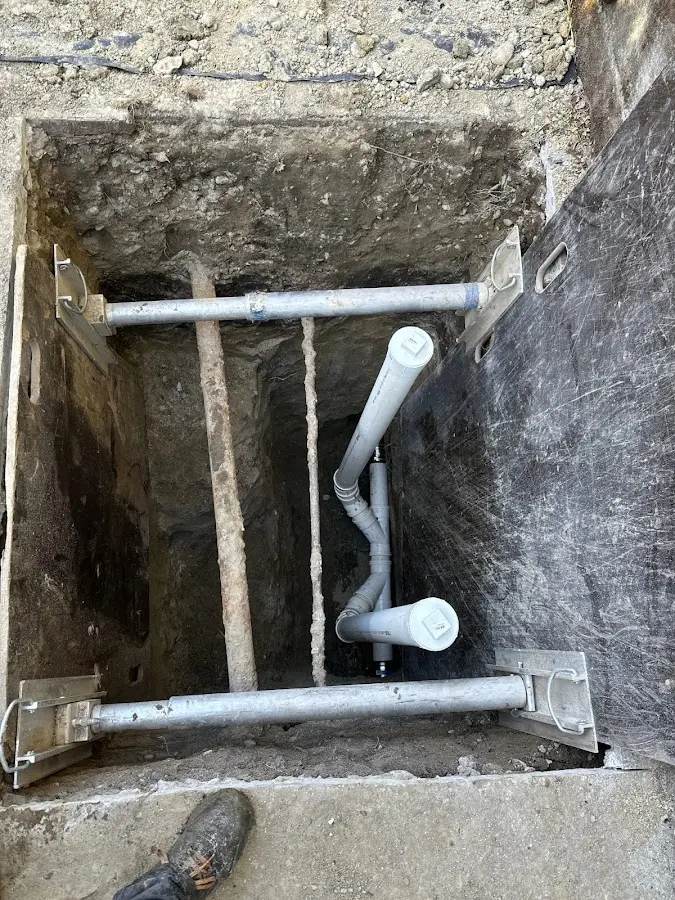 Experienced plumber completing Gas Line Repair work in Brooklyn Park